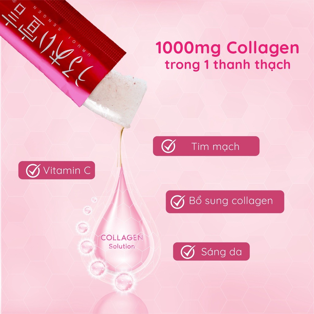 Thạch Bổ Sung Collagen Aishitoto Collagen Jelly Bayberry Vị Dâu Rừng 30 Gói 