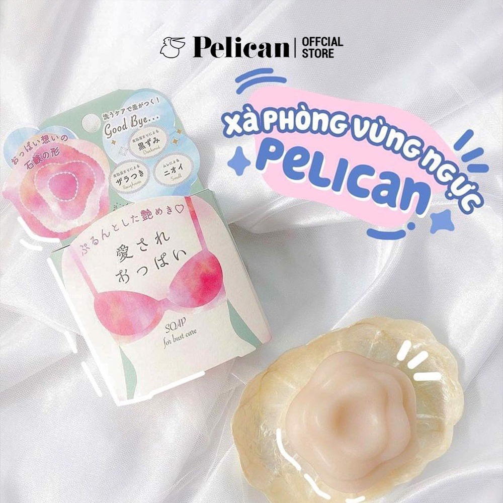 Xà Phòng Tắm Pelican Lovely Boobs Care Soap 70g