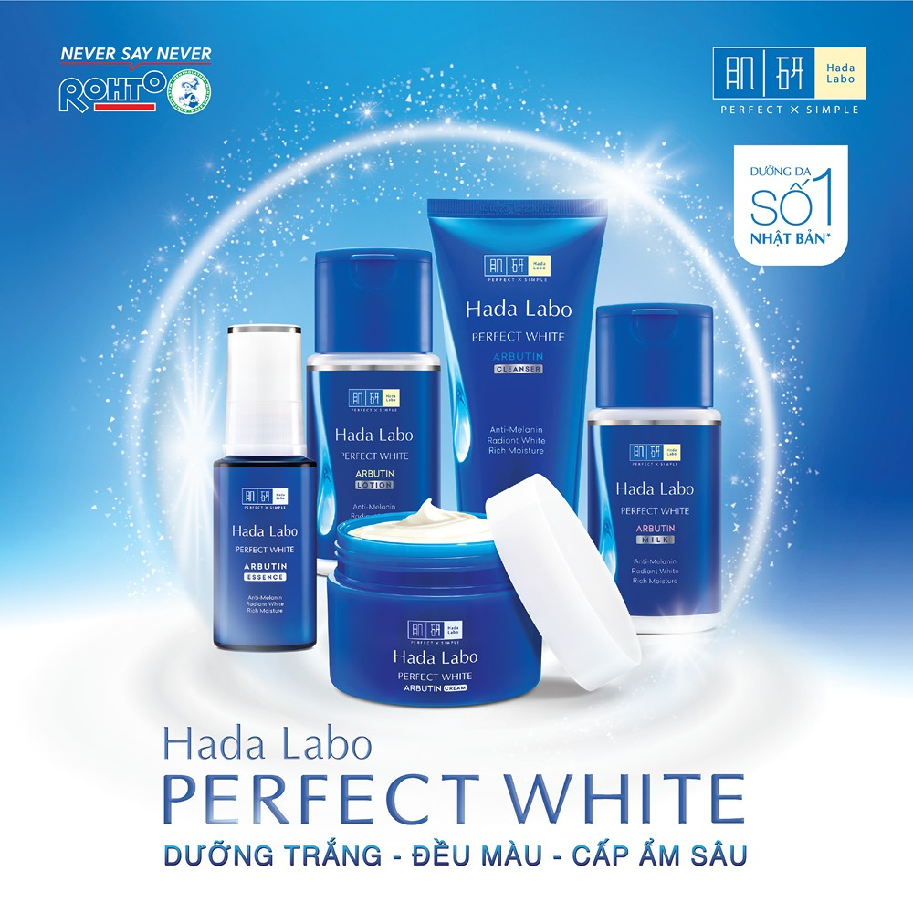 Kem Dưỡng Hada Labo Perfect White Arbutin Cream 50g