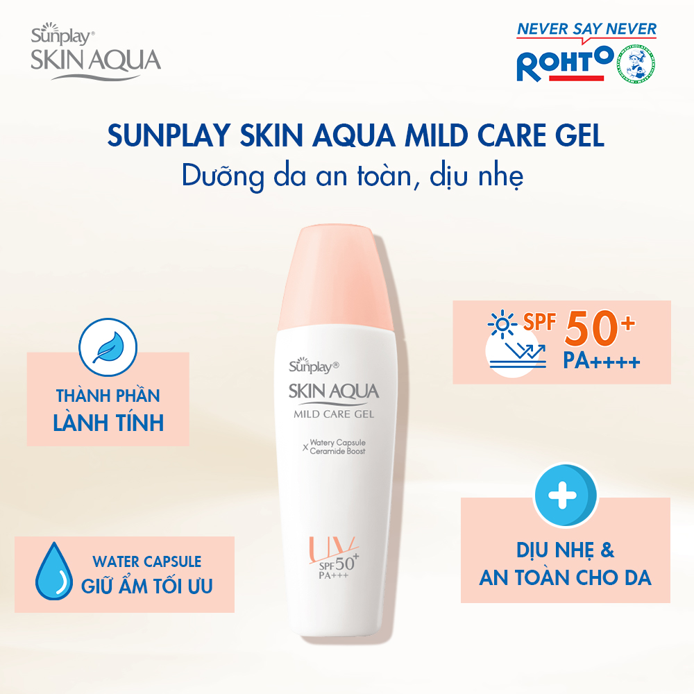 Gel Chống Nắng Sunplay Skin Aqua Mild Care Gel SPF50+ PA+++ hiện đã có mặt tại Hasaki.