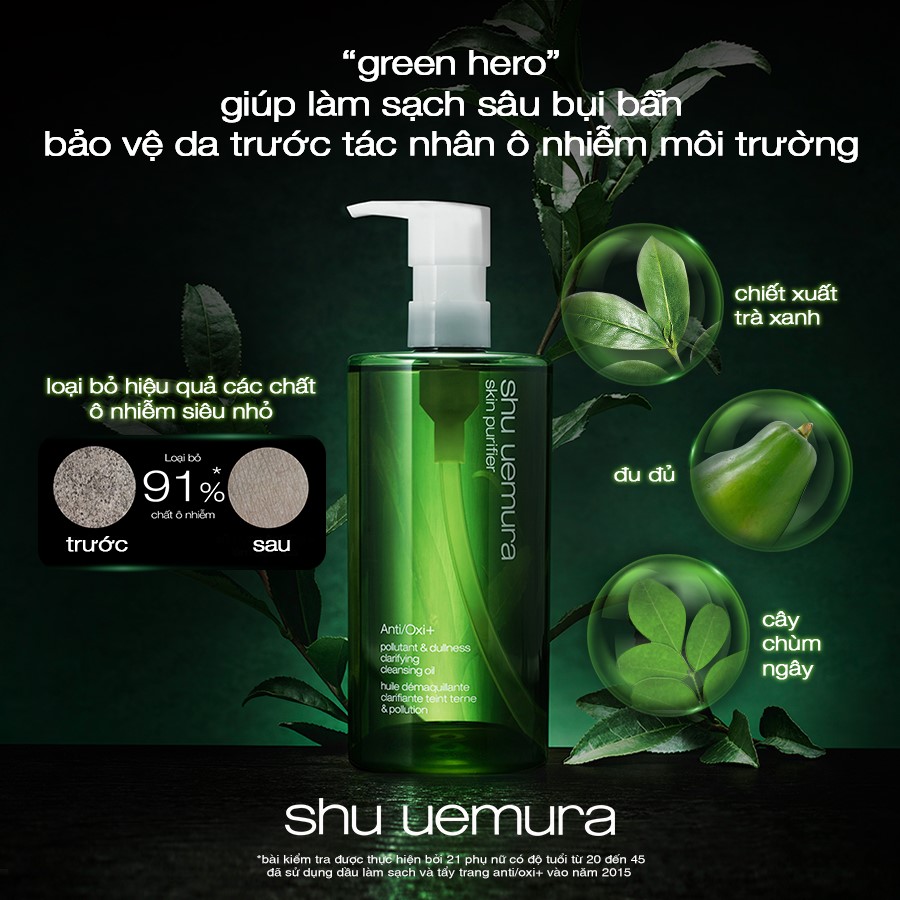 Dầu Làm Sạch Và Tẩy Trang Shu Uemura Anti/Oxi Skin Refining Anti-Dullness Cleansing Oil