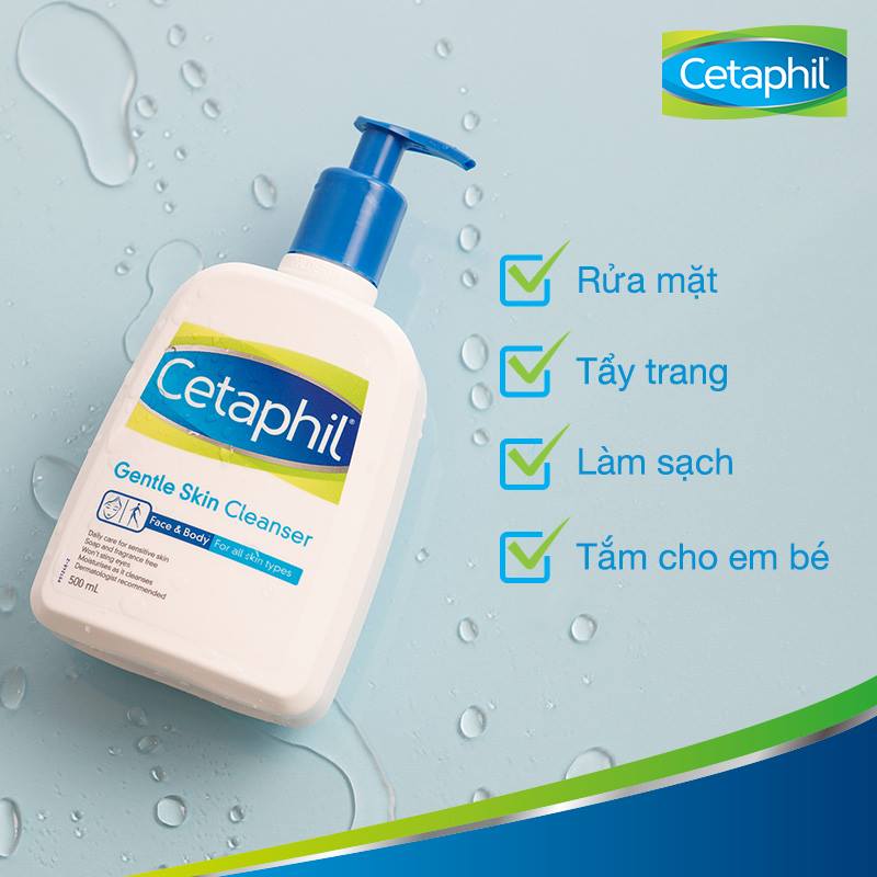 Sữa Rửa Mặt Dịu Cetaphil Gentle Skin Cleanser 