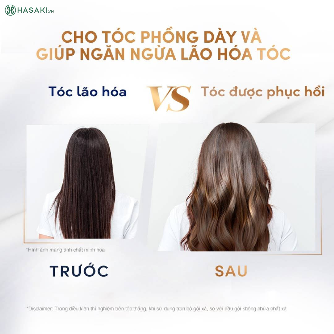 Dầu Gội Dove Hair Therapy Pro-Age All-In-1 Care Shampoo Giúp Tóc Phồng Dày & Ngăn Lão Hóa