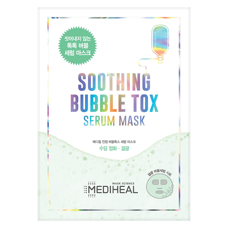 Mặt nạ Mediheal Soothing Bubble Tox Serum Mask cấp ẩm, làm dịu da