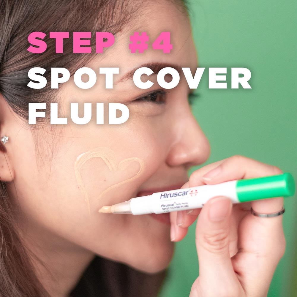 Kem Che Khuyết Điểm Hiruscar Anti Acne Spot Cover Fluid 1ml