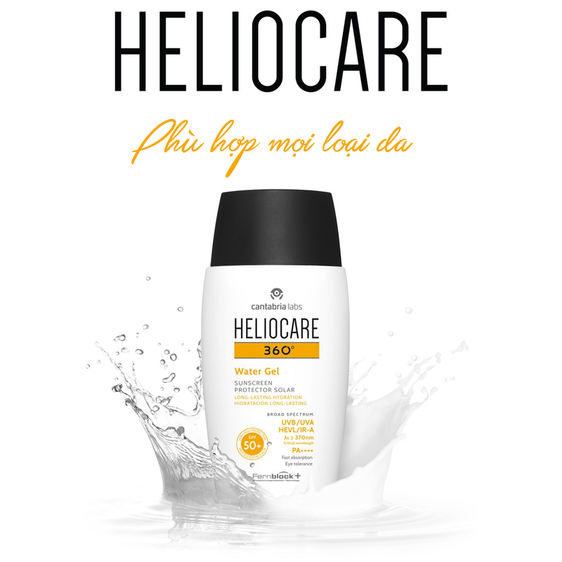 Kem Chống Nắng Heliocare 360° Water Gel SPF50+ 50ml