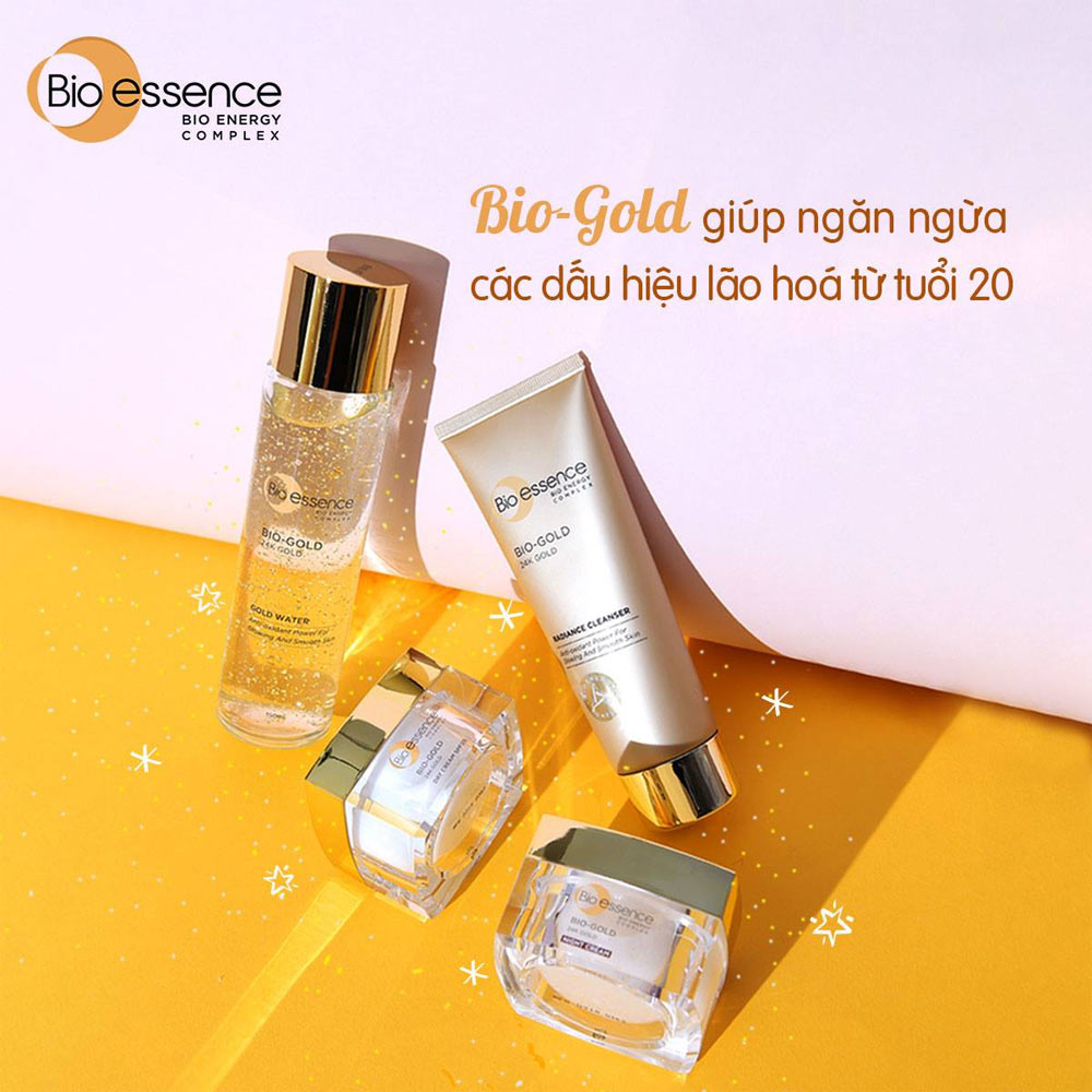 Kem Dưỡng Bio-essence Bio-Essence Gold Night Cream 40g