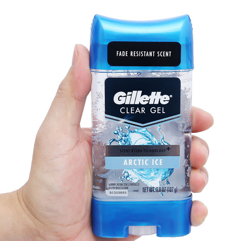 Lăn Khử Mùi Gillette Dạng Gel Arctic Ice Arctic Ice Clear Gel 107g
