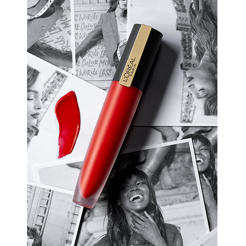 L'Oréal Rouge Signature Matte Liquid Lipstick (Wild Nudes)