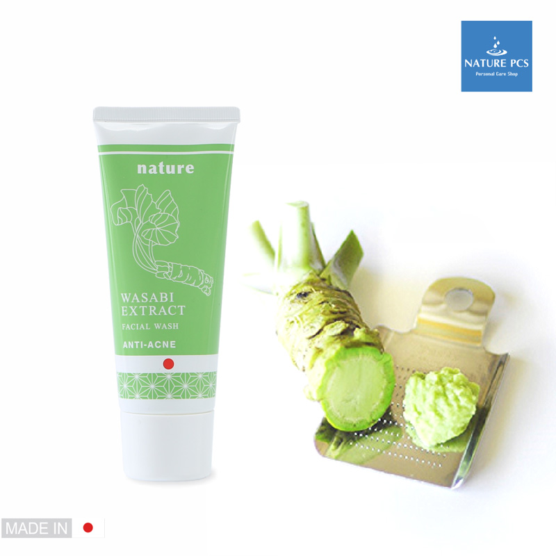 Sữa Rửa Mặt Naris Cosmetics Nature Wasabi Extract Facial Wash 100g