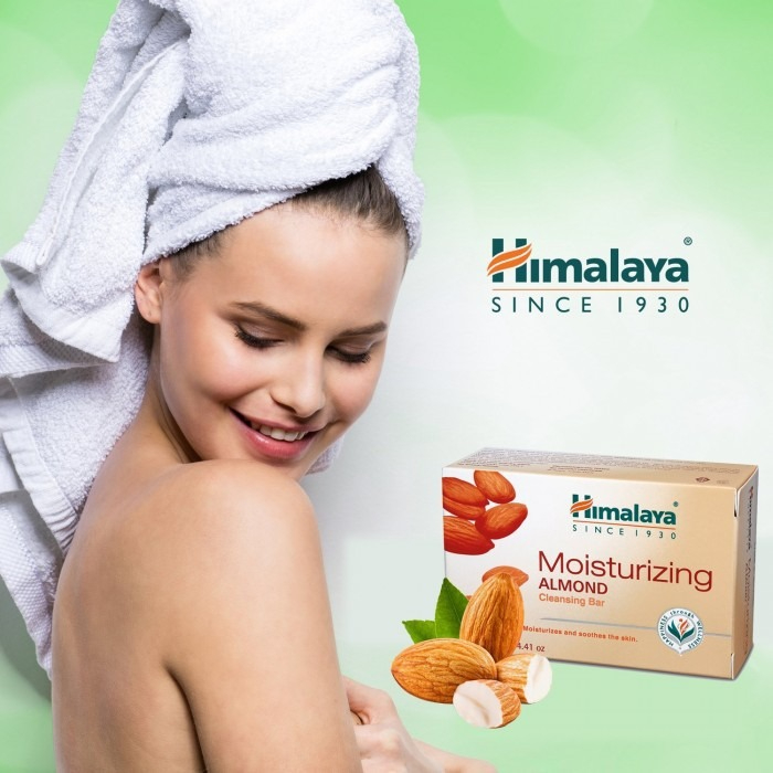 Xà Phòng Himalaya Herbals Moisturizing Almond Soap 75g